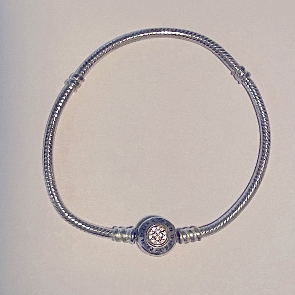 Pandora Two Tone Signature Bracelet